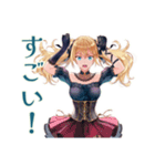 宇宙語る★金髪ゴスロリツインテ女子（個別スタンプ：36）