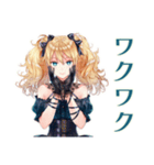 宇宙語る★金髪ゴスロリツインテ女子（個別スタンプ：39）