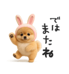 毎日ポメさん✳︎いつもありがとう（個別スタンプ：39）