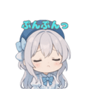 くらげ姫くららのゆらゆらスタンプ（個別スタンプ：6）