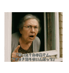 シュールでクセ強な映画のワンシーン（個別スタンプ：31）