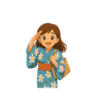 キヨミ-わくわく（個別スタンプ：2）
