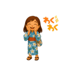 キヨミ-わくわく（個別スタンプ：3）