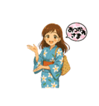 キヨミ-わくわく（個別スタンプ：6）
