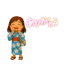 キヨミ-わくわく（個別スタンプ：7）
