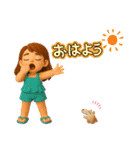 キヨミ-わくわく（個別スタンプ：15）