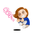 大人お仕事スタンプ＊あけちゃん14【3D】（個別スタンプ：32）