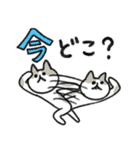 シュッとしたネコ37 よく使う言葉（個別スタンプ：9）