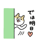 シュッとしたネコ37 よく使う言葉（個別スタンプ：40）