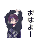 サブカル女子★推し遠征合流（個別スタンプ：3）