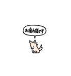 チワワ(フキダシ)（個別スタンプ：16）