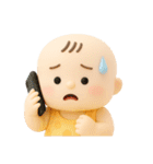 バブいぞ赤ちゃん3D（個別スタンプ：6）