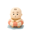 バブいぞ赤ちゃん3D（個別スタンプ：16）