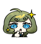 穏やかな文字なしゆるスタンプ（個別スタンプ：6）