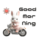 敬語♡バイク好き うさぎ（個別スタンプ：13）