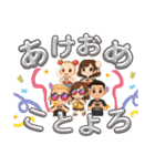 team ИᗩᑕᕼU（個別スタンプ：3）