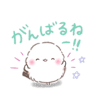 子供も使える❤️留守番ふわもちシマエナガ（個別スタンプ：6）