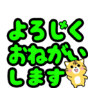 クルクルでか文字！敬語 虎ネコ 飛び出す（個別スタンプ：7）