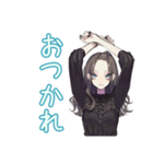 フランス映画好き★しっかり者な女子（個別スタンプ：8）