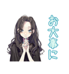 フランス映画好き★しっかり者な女子（個別スタンプ：15）