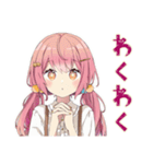ふんわりかわいい女の子★ボドゲお誘い（個別スタンプ：31）