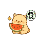 每日使いやすいスタンプ かわいい動物たち（個別スタンプ：3）