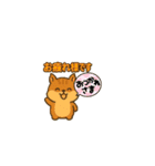 每日使いやすいスタンプ かわいい動物たち（個別スタンプ：11）
