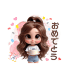 毎日使える♡家族連絡などに（個別スタンプ：24）