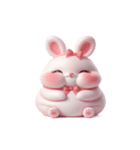恋愛脳ピンクうさぎ（個別スタンプ：13）