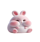 恋愛脳ピンクうさぎ（個別スタンプ：31）