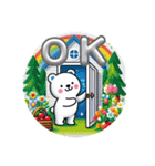#白い扉をカチャリ（個別スタンプ：12）