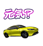 車(スポーツカー81)クルマバイクシリーズ（個別スタンプ：37）