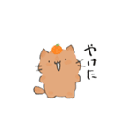 あほねこスタンプ 夏（個別スタンプ：1）
