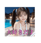 【セクシー衣装】超絶美少女の詰め合わせ（個別スタンプ：22）