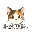 少女漫画風ネコ（個別スタンプ：33）