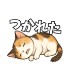少女漫画風ネコ（個別スタンプ：38）