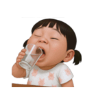 マミ 太っていてぽっちゃりした女の子 (NT)（個別スタンプ：2）