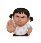 マミ 太っていてぽっちゃりした女の子 (NT)（個別スタンプ：13）
