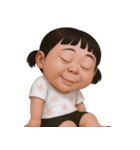 マミ 太っていてぽっちゃりした女の子 (NT)（個別スタンプ：18）