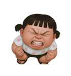 マミ 太っていてぽっちゃりした女の子 (NT)（個別スタンプ：21）