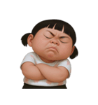 マミ 太っていてぽっちゃりした女の子 (NT)（個別スタンプ：25）