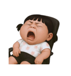 マミ 太っていてぽっちゃりした女の子 (NT)（個別スタンプ：26）