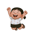 マミ 太っていてぽっちゃりした女の子 (NT)（個別スタンプ：28）