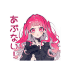 ホラー映画好き★くせつよゴシックガール（個別スタンプ：37）