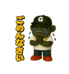HIPHOPゴリちゃんのスタンプ（個別スタンプ：10）