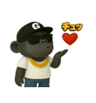 HIPHOPゴリちゃんのスタンプ（個別スタンプ：31）