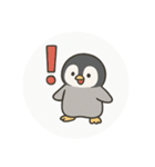 ペンギンくんのネガティブスタンプ1（個別スタンプ：3）