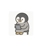 ペンギンくんのネガティブスタンプ1（個別スタンプ：26）