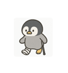 ペンギンくんのネガティブスタンプ1（個別スタンプ：28）