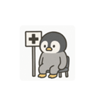 ペンギンくんのネガティブスタンプ1（個別スタンプ：30）